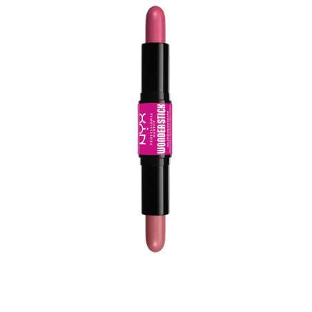 WONDER STICK BLUSH 01 light peach and baby pink 4 gr by NYX PROFESSIONAL MAKE UP for Unisex