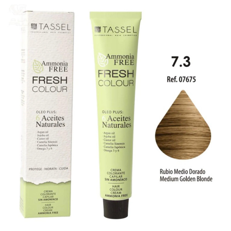 Eurostil Fresh Colour Coloração em Creme Sem Amônia Loiro Médio 1 unidade