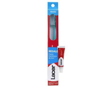 CEPILLO DENTAL MEDIO SURTIDO PACK 2 pz by LACER for Unisex