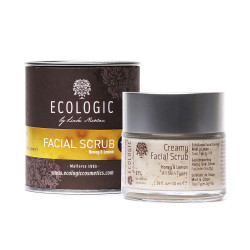 FACIAL SCRUB creamy honey & lemon 50 ml by ECOLOGIC COSMETICS for Woman