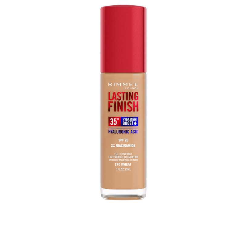 LASTING FINISH hydration boost SPF20 170 Wheat 30 ml by RIMMEL LONDON for Unisex LASTING FINISH hydration boost SPF20 170 Wheat 30 ml by RIMMEL LONDON for Unisex