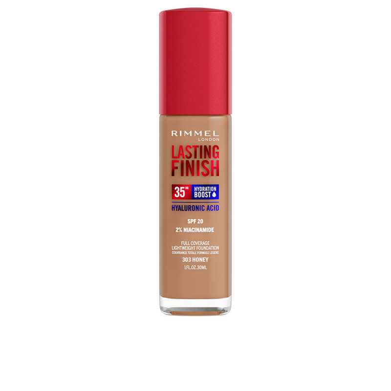 LASTING FINISH hydration boost SPF20 303 Honey 30 ml by RIMMEL LONDON for Unisex LASTING FINISH hydration boost SPF20 303 Honey 30 ml by RIMMEL LONDON for Unisex