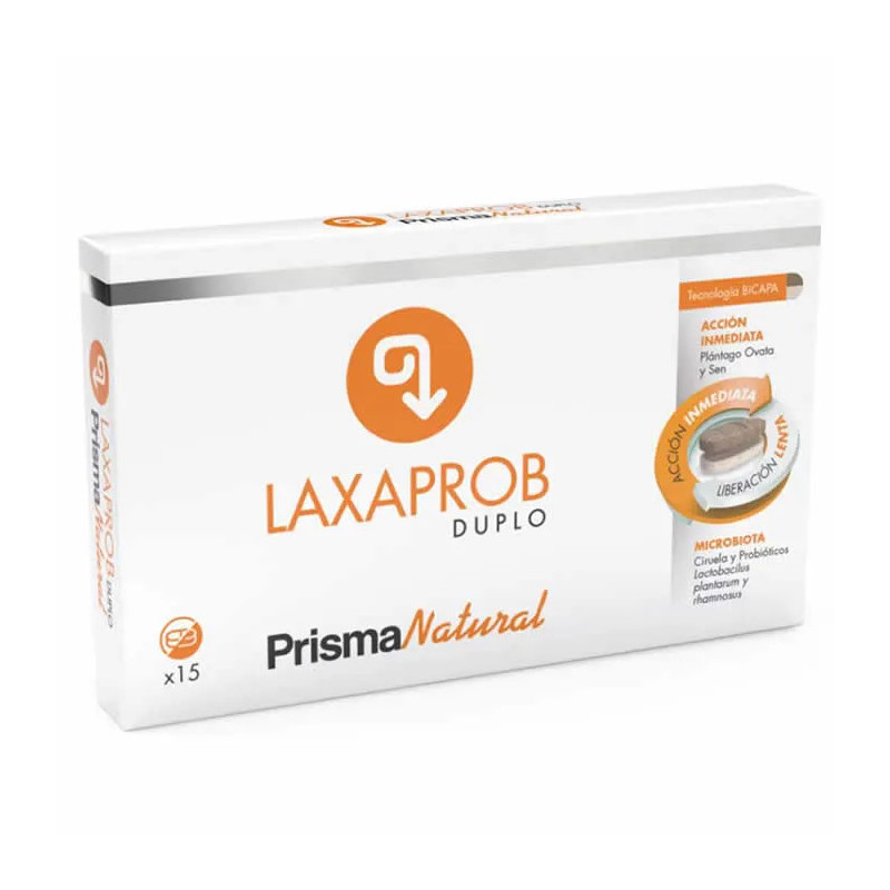 Prisma Natural Laxaprob 15 comprimés bicouches