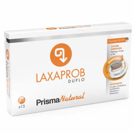 Prisma Natural Laxaprob 15 comprimés bicouches