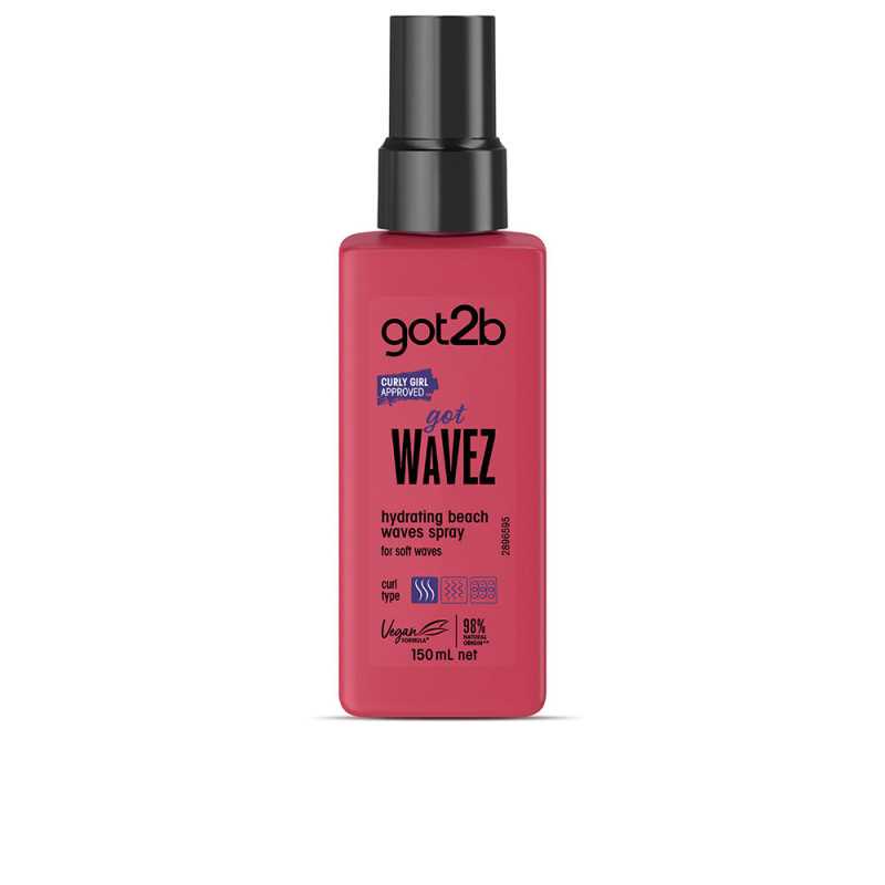 GOT2B GOT WAVEZ hydrating beach wavez spray 150 ml by SCHWARZKOPF MASS MARKET for Woman GOT2B GOT WAVEZ hydrating beach wavez spray 150 ml by SCHWARZKOPF MASS MARKET for Woman