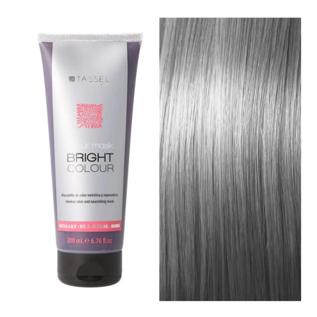 Masque capillaire Eurostil Bright Colour Gris 1 unité