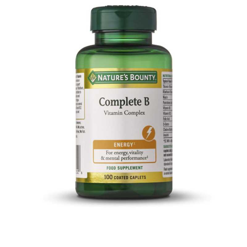 B-COMPLEX cápsulas recubiertas 100 u by NATURE'S BOUNTY for Unisex B-COMPLEX cápsulas recubiertas 100 u by NATURE'S BOUNTY for Unisex