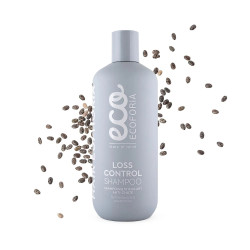 Shampoing Ecoforia Liss Control Anti-Chute de Cheveux 400 ml