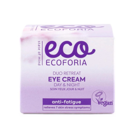 Ecoforia Duo Retreat Tages- und Nacht-Augencreme 50 ml
