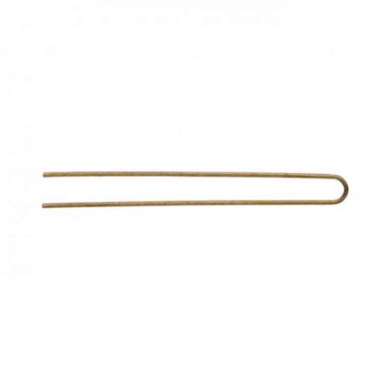 Eurostil Schachtel mit schlichten Haarnadeln aus Bronze für Schleifen (1 Stück)