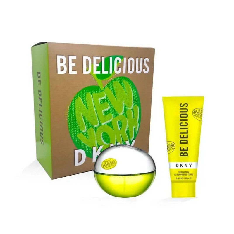DKNY Be Delicious Eau De Perfume Spray 100ml Set 2 Pieces