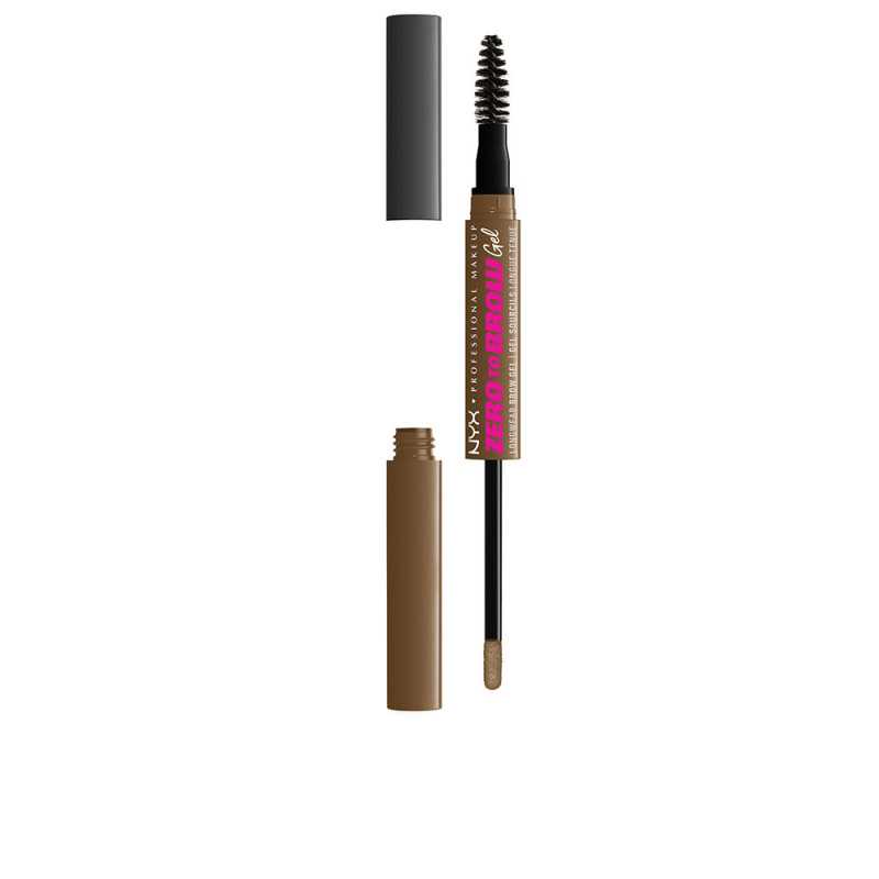 ZERO TO BROW gel 03 taupe 2 ml by NYX PROFESSIONAL MAKE UP for Unisex