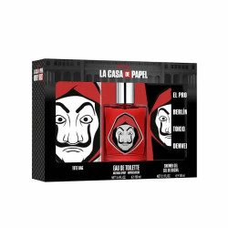 Netflix Money Heist Eau de Toilette Spray 100ml Set mit 3 Teilen