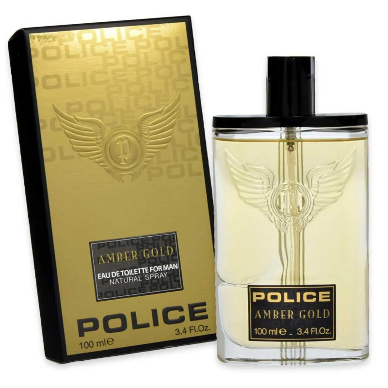 Police Amber Gold Eau de Toilette für Herren, 100 ml Spray