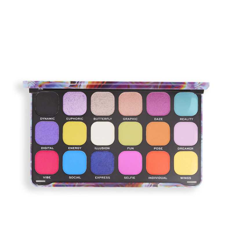 FOREVER FLAWLESS eyeshadow palette Digi butterfly 198 gr by REVOLUTION MAKE UP for Unisex FOREVER FLAWLESS eyeshadow palette Digi butterfly 198 gr by REVOLUTION MAKE UP for Unisex
