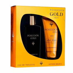 Poseidon Gold Men Eau De Toilette Spray 100ml Set 2 Pezzi