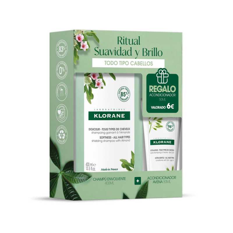 A LA ALMENDRA CHAMPÚ SUAVIDAD Y TONICIDAD LOTE 2 pz by KLORANE for Unisex A LA ALMENDRA CHAMPÚ SUAVIDAD Y TONICIDAD LOTE 2 pz by KLORANE for Unisex