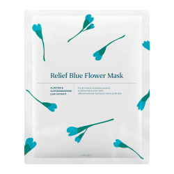 RELIEF BLUE flower mask 35 ml by HYGGEE for Woman