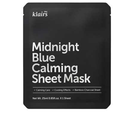 MIDNIGHT BLUE calming sheet mask 25 ml by KLAIRS for Woman