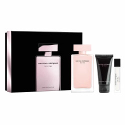 Narciso Rodriguez For Her Eau De Perfume Spray 100ml Set 3 pezzi
