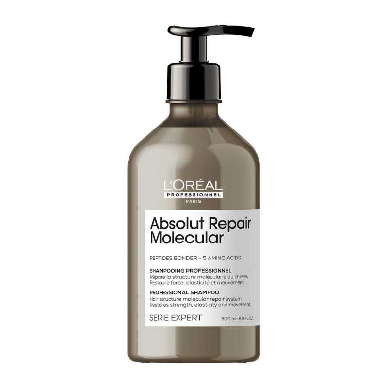 ABSOLUT REPAIR MOLECULAR champú profesional sin sulfatos para cabello dañado 500 ml by L'ORÉAL PROFESSIONNEL PARIS for Unisex ABSOLUT REPAIR MOLECULAR champú profesional sin sulfatos para cabello dañado 500 ml by L'ORÉAL PROFESSIONNEL PARIS for Unisex