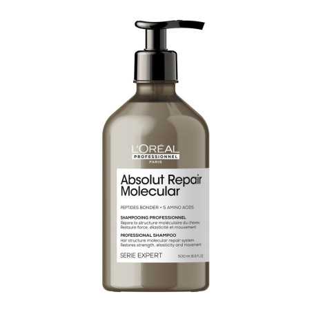 ABSOLUT REPAIR MOLECULAR champú profesional sin sulfatos para cabello dañado 500 ml by L'ORÉAL PROFESSIONNEL PARIS for Unisex