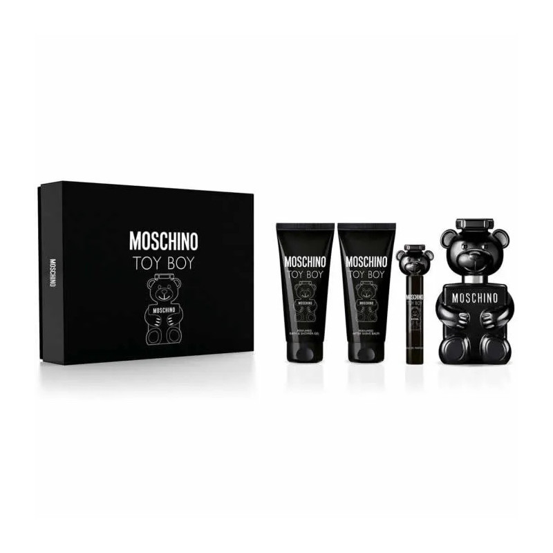 Moschino Toy Boy Eau De Parfum Spray 100ml Set 4 Pezzi