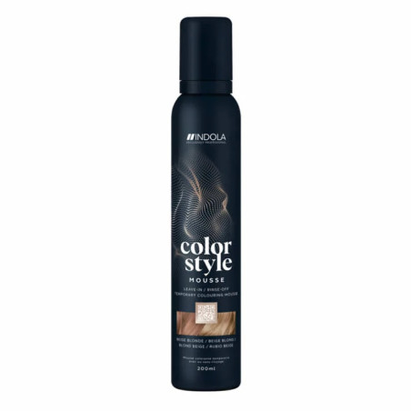 Mousse colorante Indola Blond Beige 200 ml
