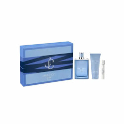 Jimmy Choo Man Aqua Eau De Toilette Spray 100 ml Set de 3 piezas