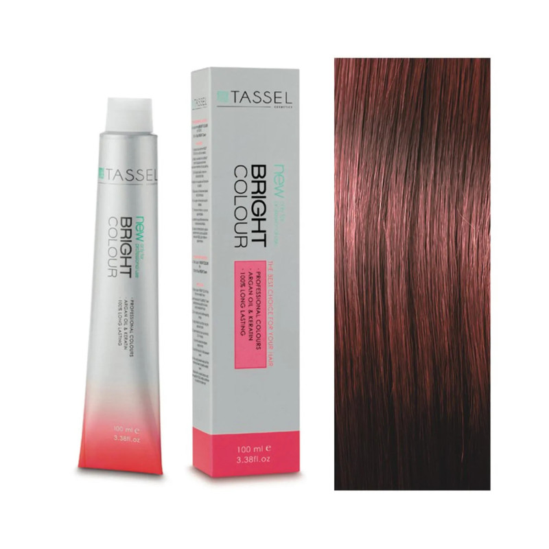 Eurostil Bright Colour Coloration Cheveux 6.6 Blond Foncé Rouge 1 unité