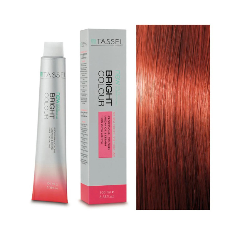 Eurostil Bright Colour Haarfarbe 7.43 Mittelgoldkupferblond 1 Einheit