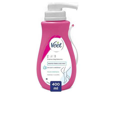 PURE DUCHA crema depilatoria piel sensible 400 ml by VEET for Woman