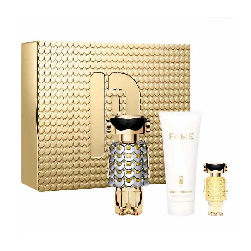 Paco Rabanne Fame Eau De Perfume Spray 80ml Set 3 Pieces