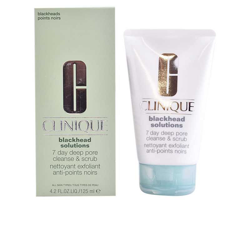 BLACKHEAD SOLUTIONS 7 days deep pore cleanser & scrub 125 ml by CLINIQUE for Unisex