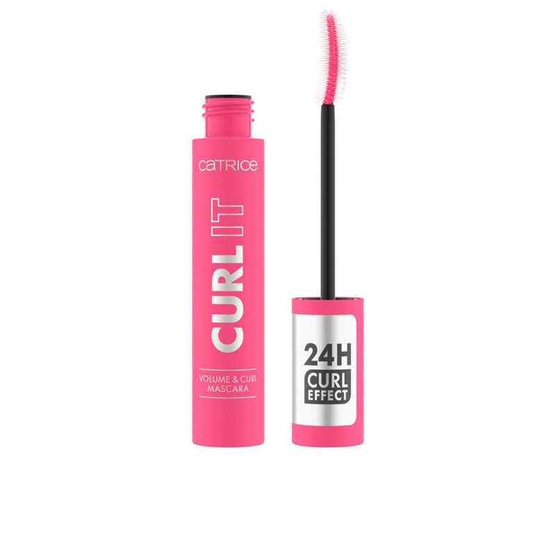 CURL IT volume curl mascara 010 deep black 11 ml by CATRICE for Unisex CURL IT volume curl mascara 010 deep black 11 ml by CATRICE for Unisex