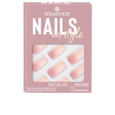 NAILS IN STYLE unas artificiales 16 cafe au lait 12 u by ESSENCE for Unisex