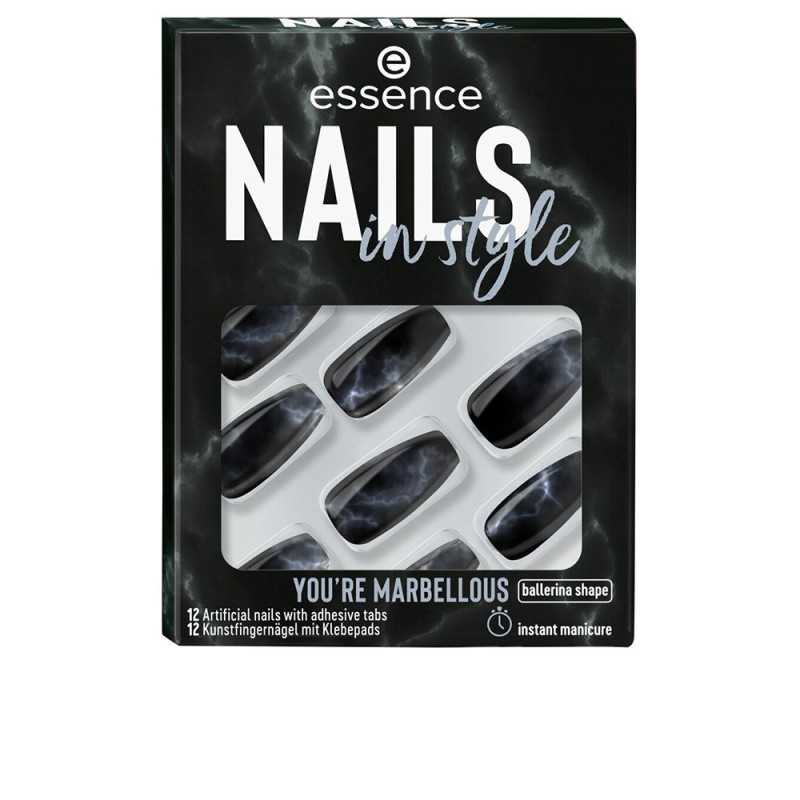 NAILS IN STYLE unas artificiales 17 you re marbellous 12 u by ESSENCE for Unisex NAILS IN STYLE unas artificiales 17 you re marbellous 12 u by ESSENCE for Unisex