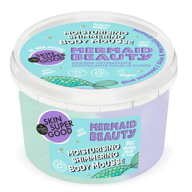 Mousse Esfoliante Natura Siberica Skin Super Good Mermaid Beauty 250ml