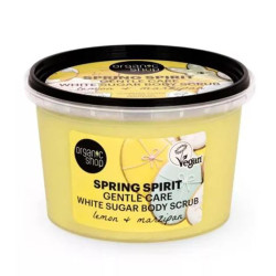 Organic Shop Sprint Spirit Body Scrub White Sugar Lemon and Mazipanus 500ml