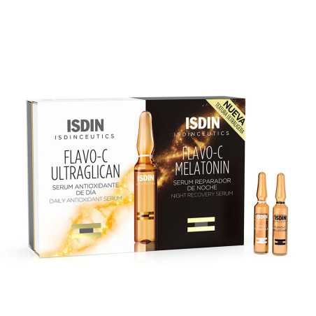 ISDINCEUTICS Flavo-C Melatonin + Ultraglican 10 + 10 ampollas by ISDIN for Unisex