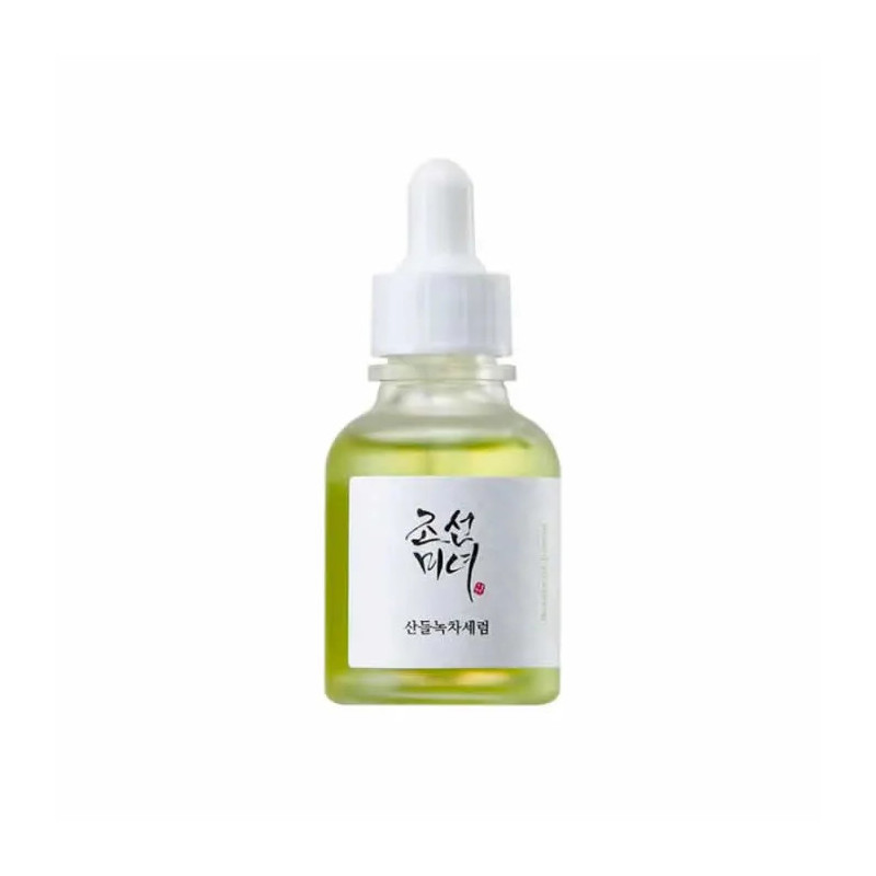 BERUHIGENDES SERUM Grüner Tee + Panthenol beruhigt und spendet Feuchtigkeit 30 ml