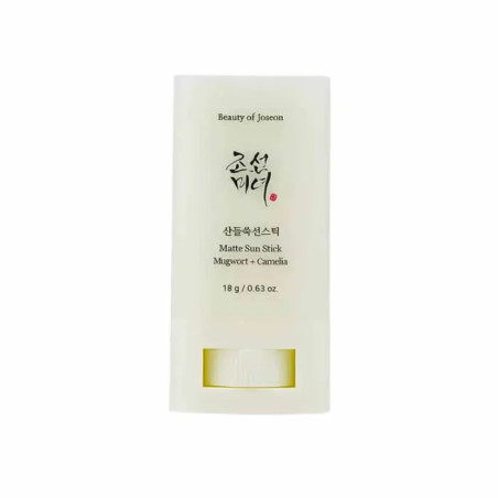 MATTE SUN STICK mugwort + camelia protección solar 18 gr