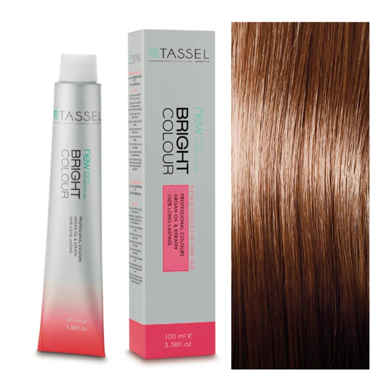 Eurostil Bright Colour Haarfarbe N7.4 Mittelkupferblond 1 Einheit