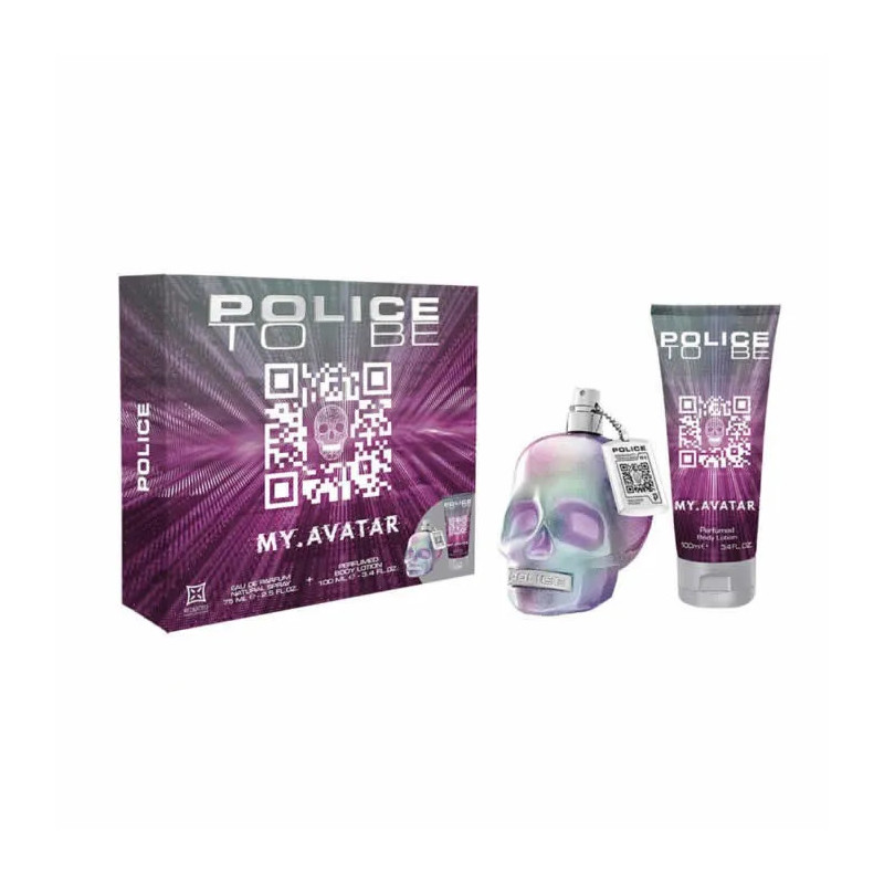 Police To Be My Avatar Woman Eau de Toilette Spray 75ml Coffret de 2 pièces