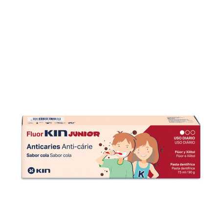 FLUORKIN JUNIOR pasta dentifrica cola 75 ml by KIN for Unisex