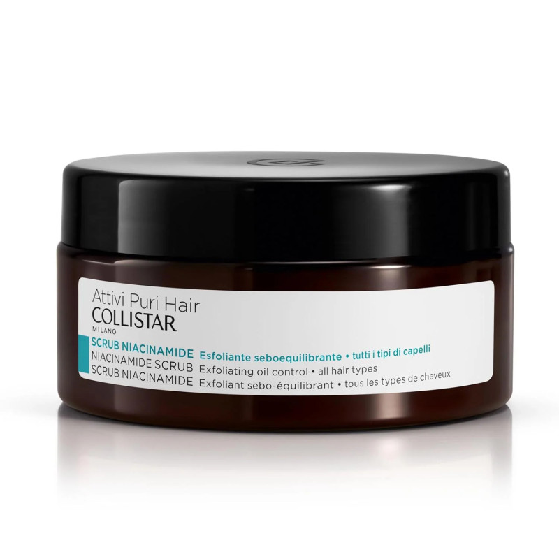 Esfoliante seborregulador com niacinamida para todos os tipos de cabelo 250 ml