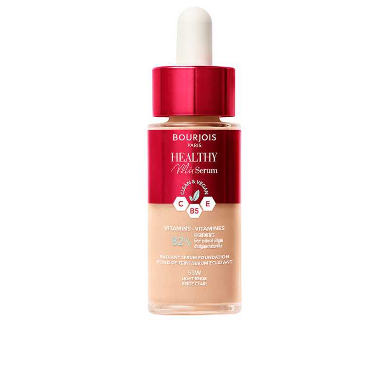 HEALTHY MIX serum foundation base de maquillaje 53W light beige 30 ml by BOURJOIS for Unisex HEALTHY MIX serum foundation base de maquillaje 53W light beige 30 ml by BOURJOIS for Unisex