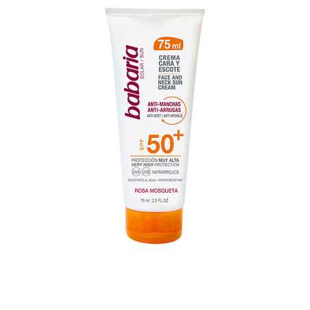 SOLAR CARA&ESCOTE fluido anti-manchas SPF50+ 75 ml by BABARIA for Unisex