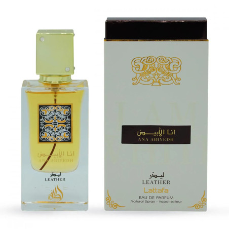 Lattafa Ana Abiyedh Cuero Eau De Parfum 60ml
