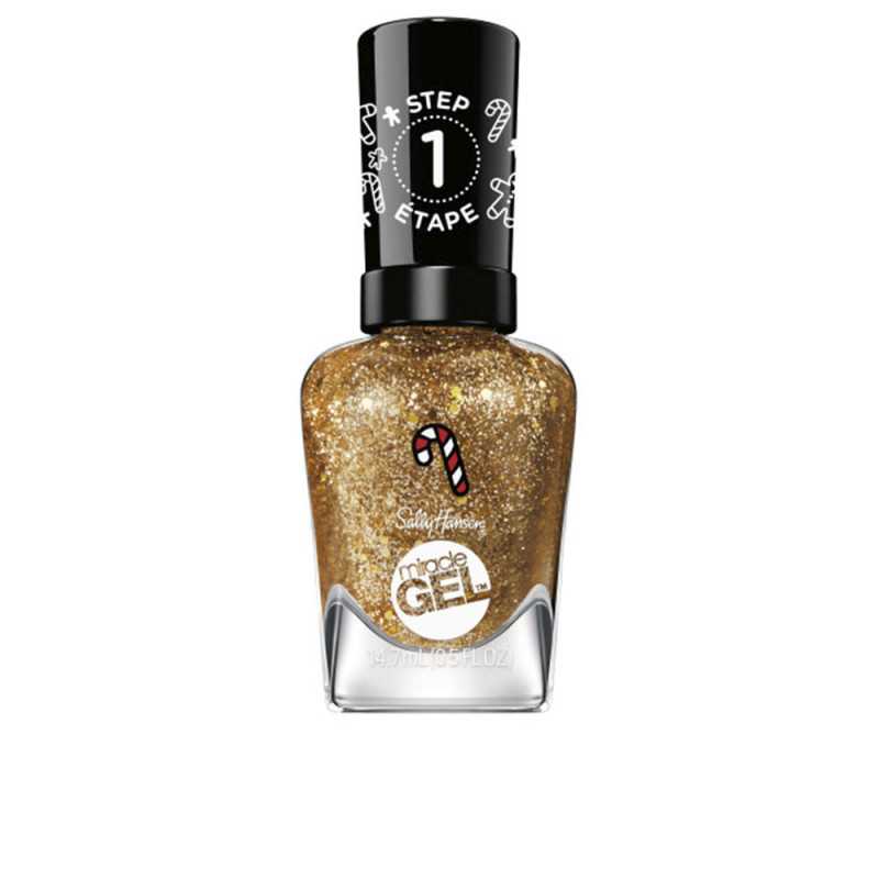 MIRACLE GEL esmalte de unas 914 less bitter more glitter 147 ml by SALLY HANSEN for Unisex MIRACLE GEL esmalte de unas 914 less bitter more glitter 147 ml by SALLY HANSEN for Unisex